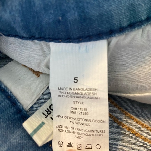 Garage Retro High Waist Shorts - Picture 6 of 6